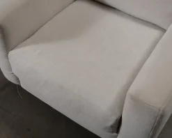 Adea fåtölj naturvit