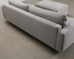 Adea Rest 3-sits soffa med fotpall grå