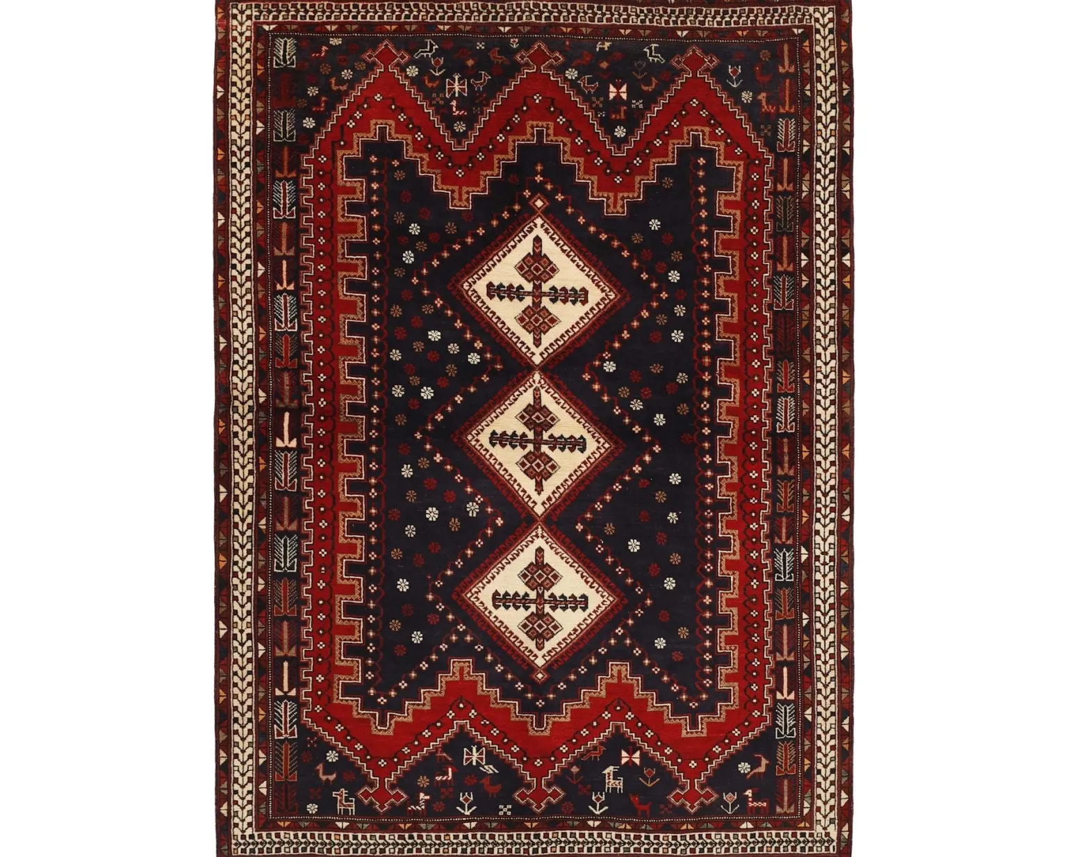 Afshar orientalisk matta 164 x 234 cm