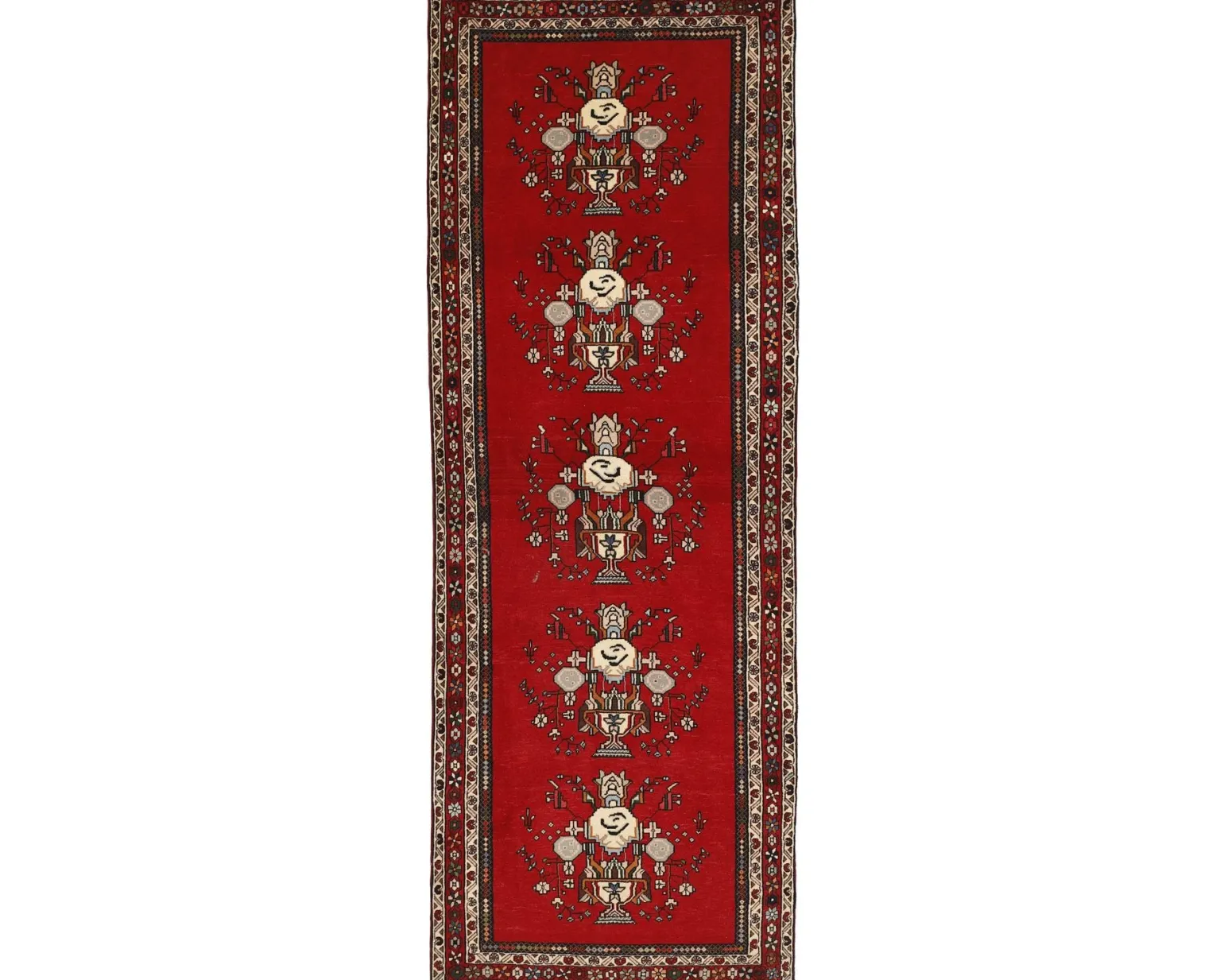 Afshar orientalisk matta 100 x 292 cm