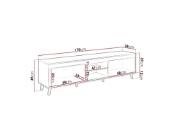 Amshyttan TV-bänk 170 cm