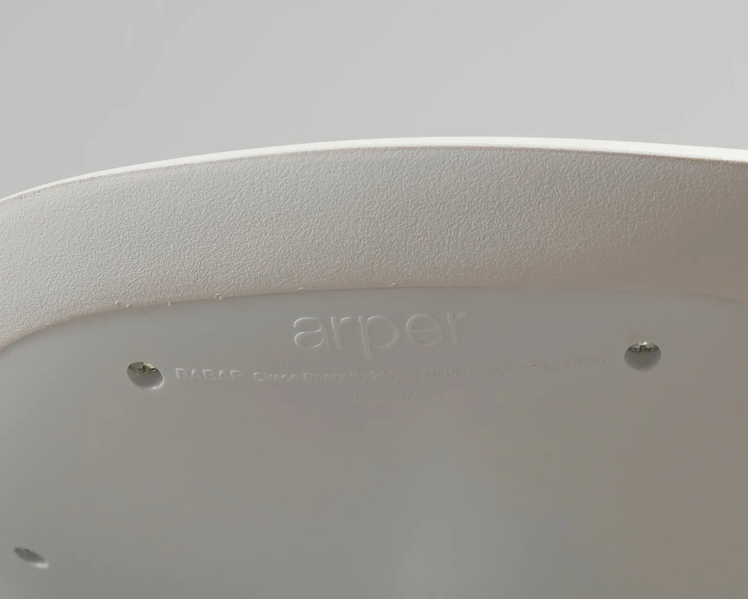 Arper Babar barstol vit