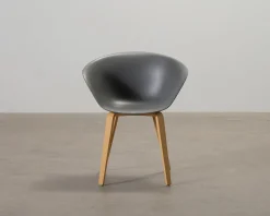 Arper Duna 02 stol grå