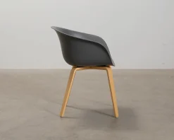Arper Duna 02 stol grå