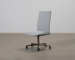 Arper Kinesit Met skrivbordstol grå / brun