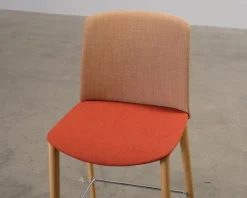 Arper Mixu barstol röd / brun