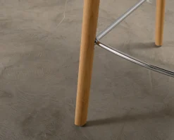 Arper Mixu barstol röd / brun