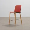 Arper Mixu barstol röd / brun