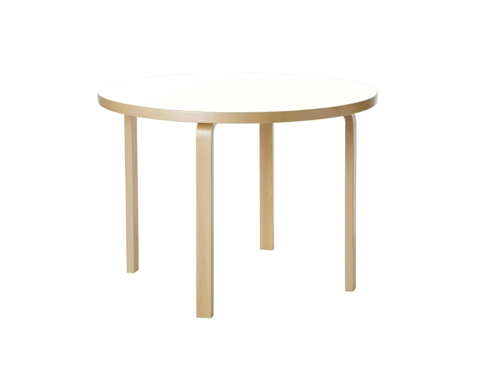 Artek 90A bord björk / vit