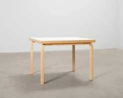 Artek barnbord 120 x 75 cm vit laminat