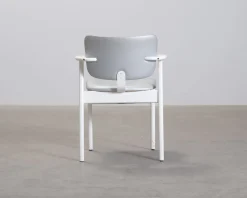 Artek Domus stol vit / silver