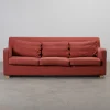 Artek 593 3-sits soffa röd