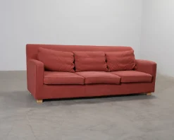 Artek 593 3-sits soffa röd
