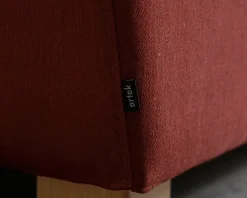 Artek 593 3-sits soffa röd