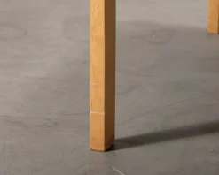 Artek soffbord 125 x 125 cm björk / vit laminat