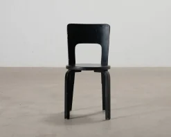 Artek 66 stol svart