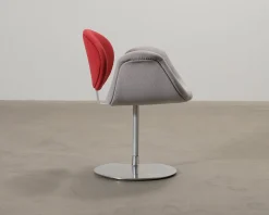 Artifort Tulip stol röd / grå