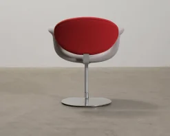 Artifort Tulip stol röd / grå