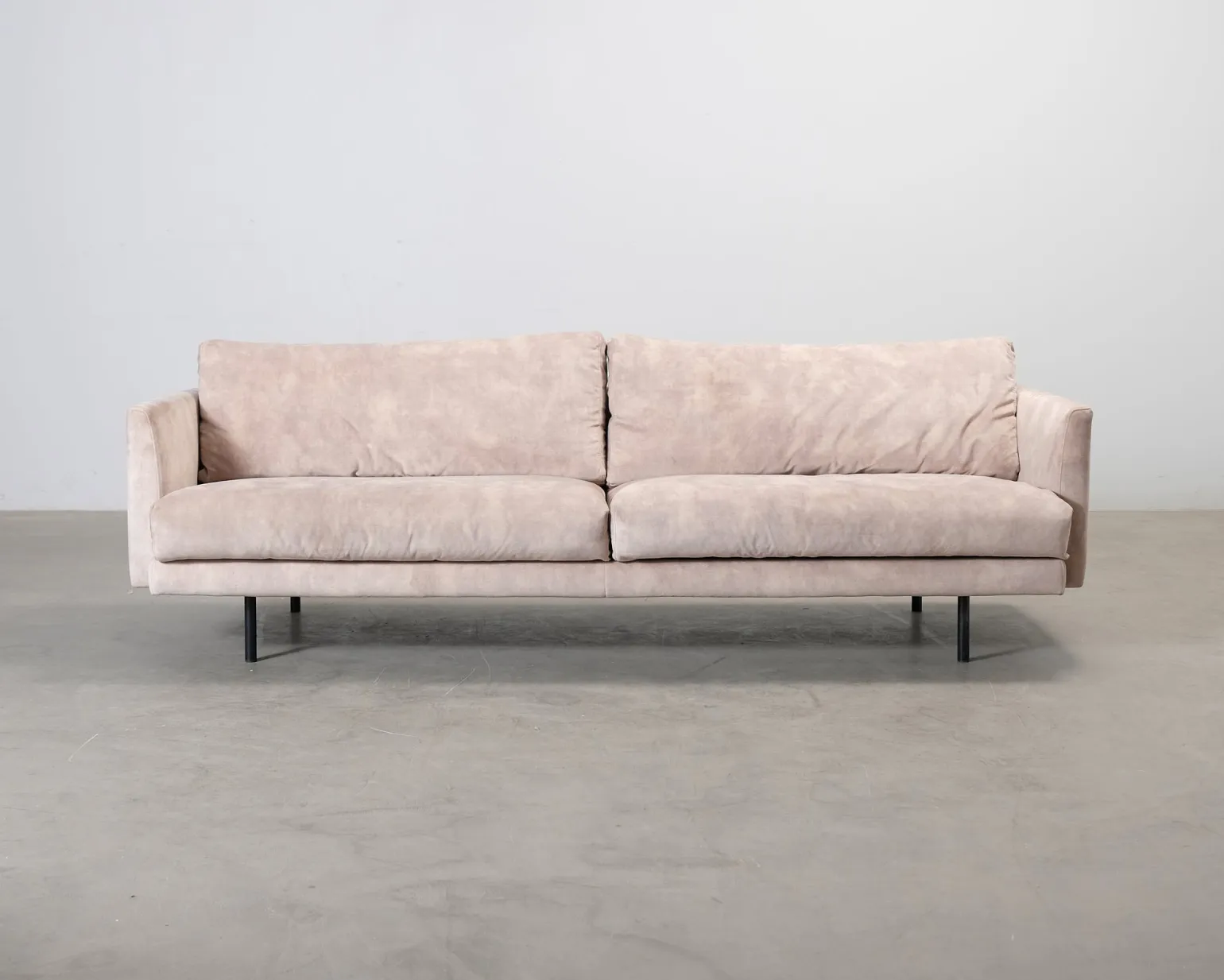 Asko Neiser Bogart 3-sits soffa ljusbeige.