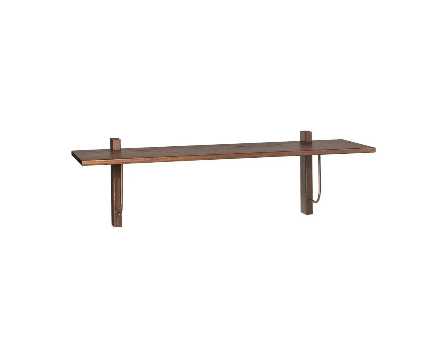 Audo Copenhagen Corbel vägghylla 100 cm Dark Stained Oak