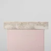 Audo Copenhagen Plinth hylla 60 cm, Kunis Breccia marmor