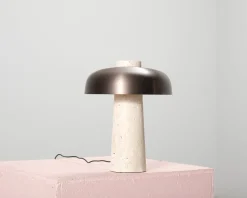 Audo Copenhagen Reverse bordslampa travertin
