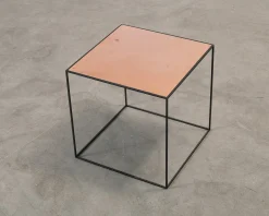 Audo Copenhagen Twin 42 sidobord svart / koppar
