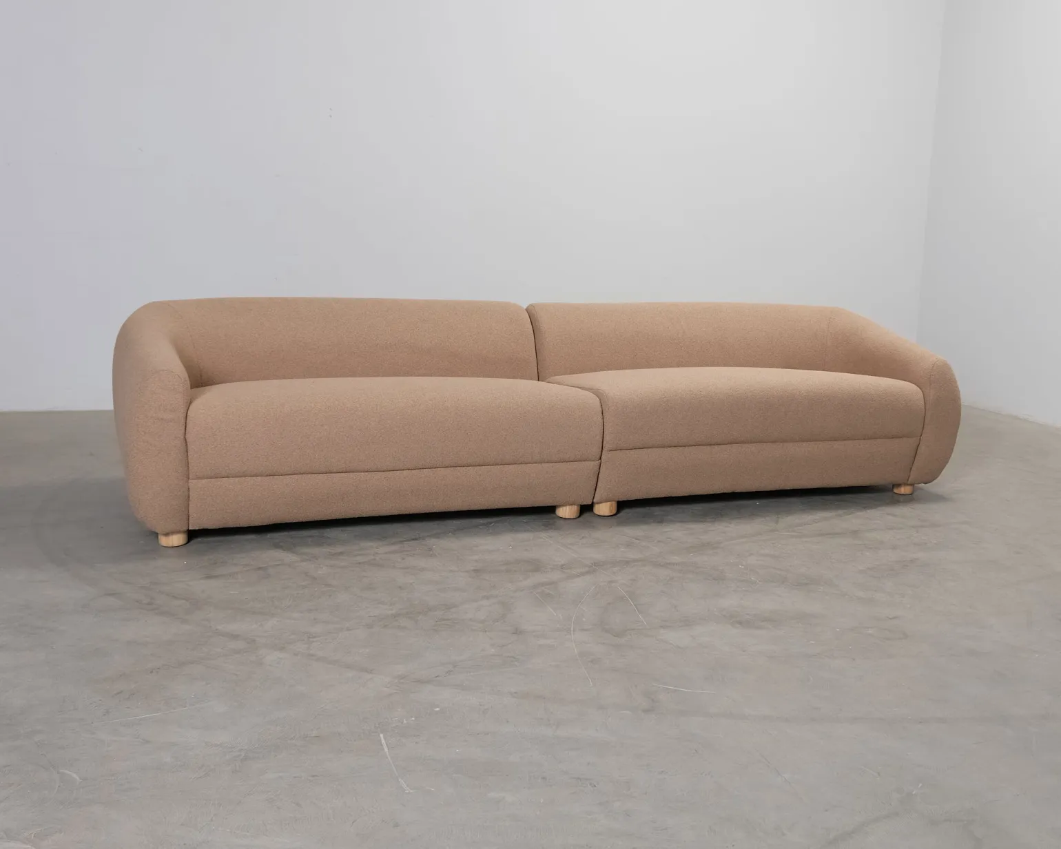 Axelfors 4-sits soffa brun