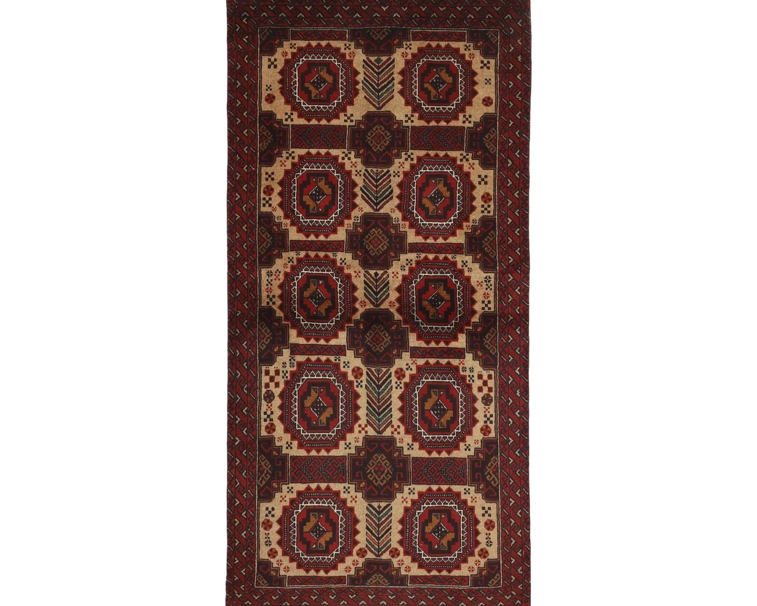 Balutch orientalisk matta 99 x 206 cm