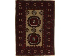 Balutch orientalisk matta 85 x 120 cm