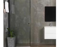 Bathlife duschdörr svart