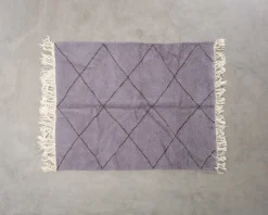 Beni Ourain matta purple 240 x 160 cm