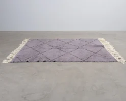 Beni Ourain matta purple 240 x 160 cm