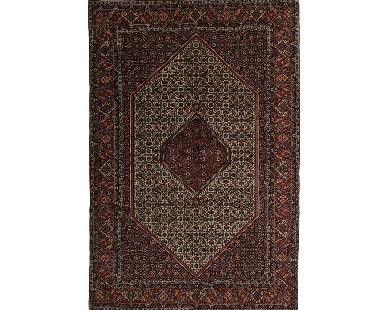 Bidjar Zandjan orientalisk matta 198 x 305 cm