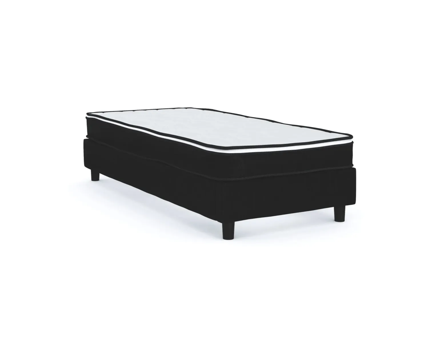 Billingen säng 90 cm svart