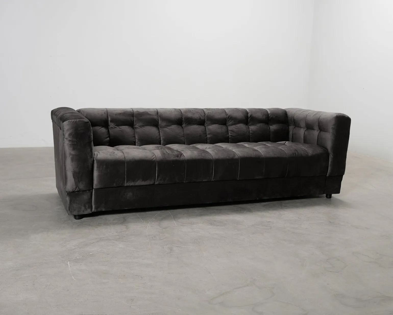 Billsta 4-sits soffa mörkgrå