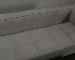 BoConcept Milos 5-sits hörnsoffa med fotpall ljusgrå