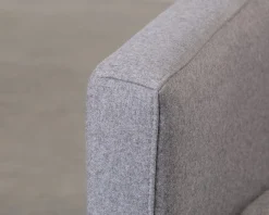 BoConcept Osaka 3-sits soffa med fotpall grå