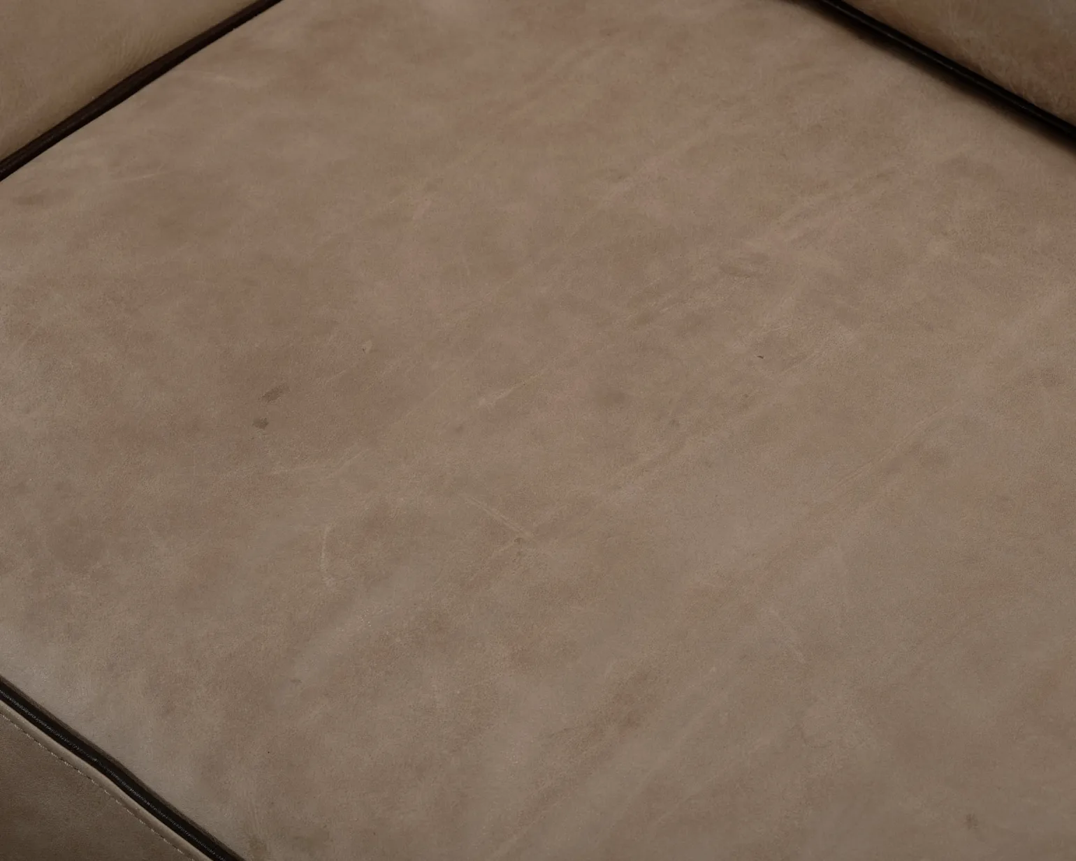 Boknäs 2,5-sits lädersoffa beige
