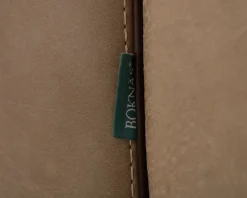 Boknäs 2,5-sits lädersoffa beige