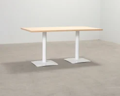 Bord 140 x 70 cm vit