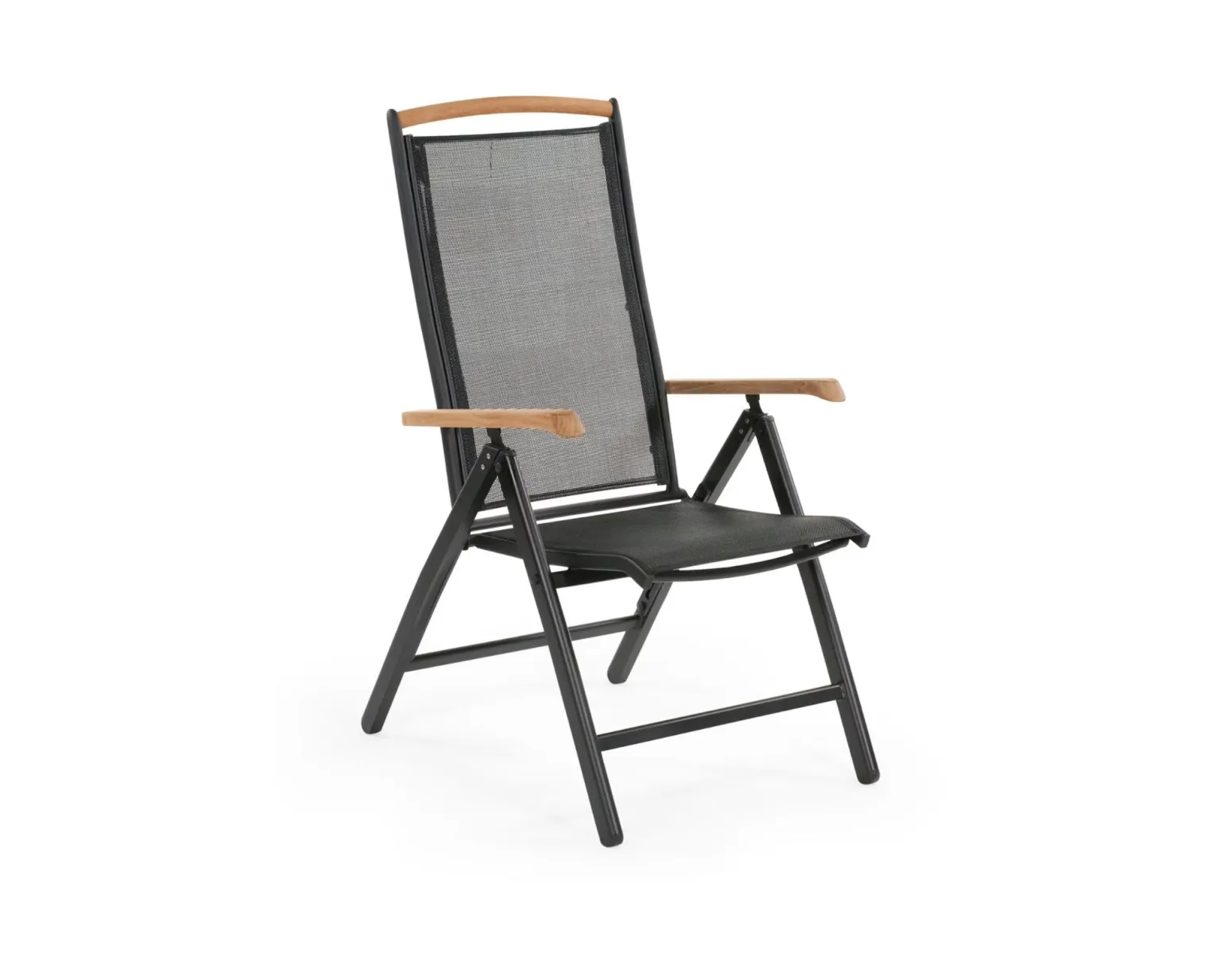 Brafab Andy utomhusstol svart / teak