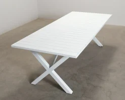 Brafab Hillmond trädgårdsbord 238 cm vit