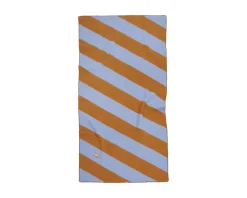 Brita Sweden Minola filt 130 x 260 cm brun / blå