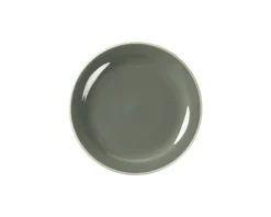 Broste Copenhagen Taverna tallrik ø 28 cm grön, set om 4