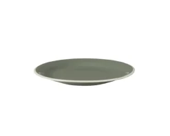 Broste Copenhagen Taverna tallrik ø 22 cm grön, set om 4