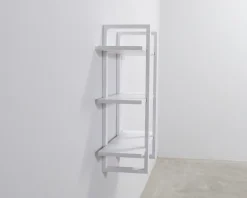 Burrow Index vägghylla vit