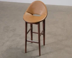 Capdell Leizu barstol brun
