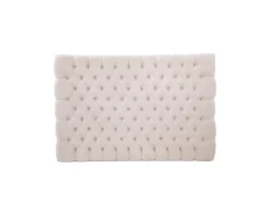 Celine sänggavel 210 cm beige