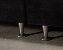 Celine sängram 210 cm svart